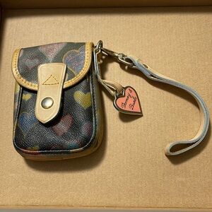 Dooney & Burke wristlet pouch, perfect for concerts, etc.